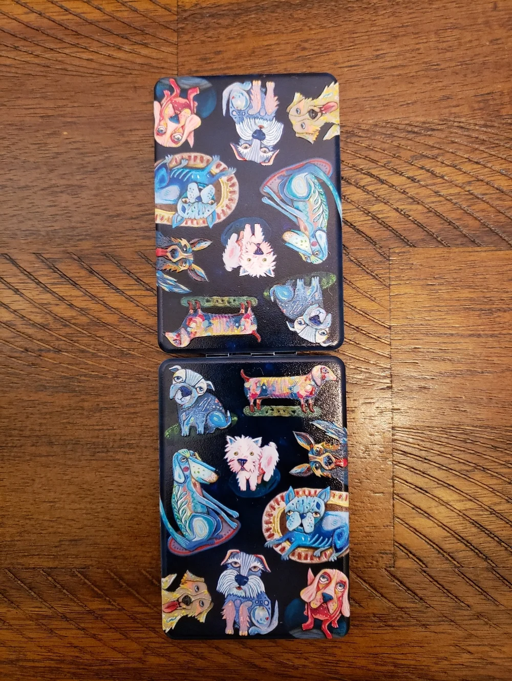 NWT Dog Pattern Mirrors